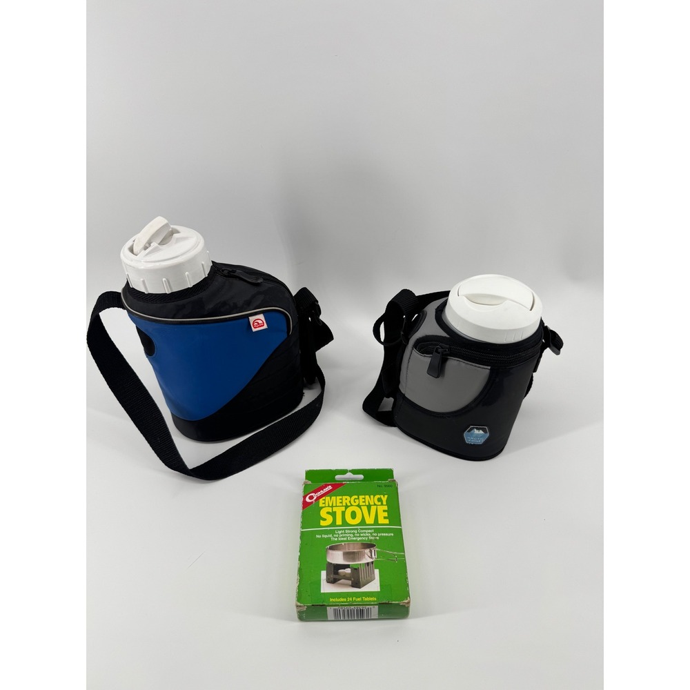 Igloo Arctic Zone Insulated Water Bottles & Coghlan Emergency Stove Bundle